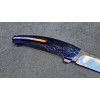 ENIGMA авторський складаний ніж ручної роботи Androshchuk Knives, сталь S125V, 65 HRC, купити замовити в Україні